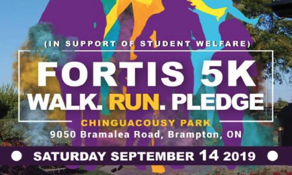 Fortis 5K Walk Run Pledge