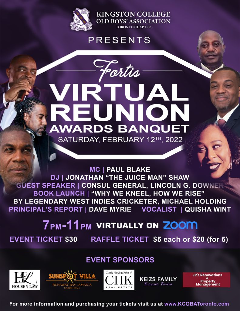 KCOBA Virtual Reunion Awards Banquet 2022